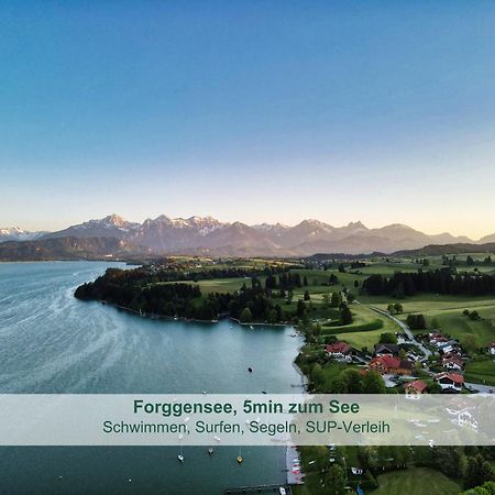 Chalet - Ferienwohnungen - Biohof Stoeger - Panoramasuedbalkon - Grandiose Aussicht Auf See, Berge Und Schloss Neuschwanstein Риден Экстерьер фото